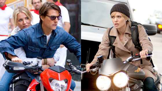 Cameron Diaz, Tom Cruise, Knight and Day, Angelina Jolie, Salt Cameron Diaz, Tom Cruise, Knight and Day, Angelina Jolie, Salt